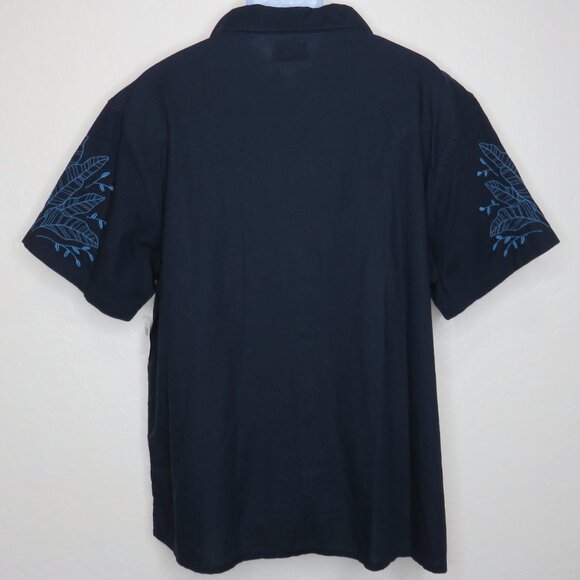 Old Navy* Men's Short Sleeve Button Down Straight Hem Chest Pocket~ Size XL - Picture 2 of 12